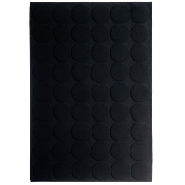 Marimekko Pienet Kivet Kylpyhuonematto Musta