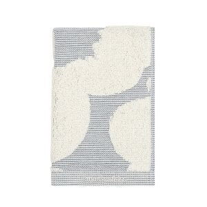 Marimekko Unikko Jacquard Vieraspyyhe Luonnonvalkoinen / Sininen