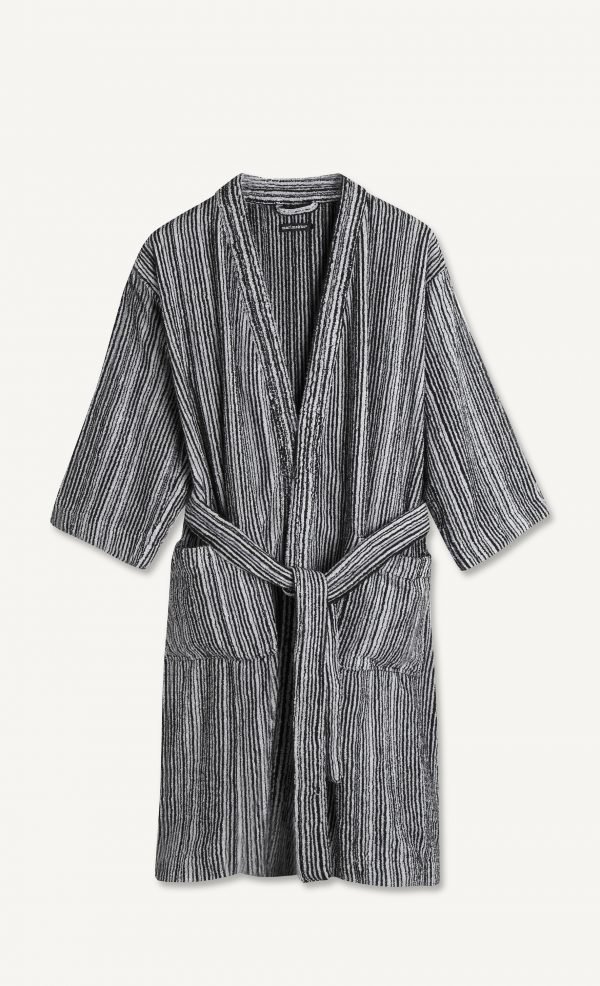 Marimekko Varvunraita Kylpytakki M