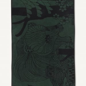 Marimekko Veljekset Käsipyyhe Vihreä Musta 50x100 Cm