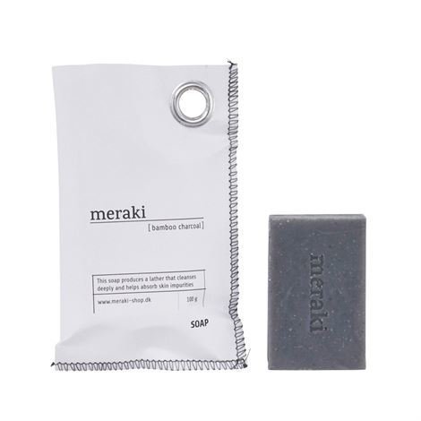 Meraki Käsisaippua Kiinteä Bamboo Charcoal