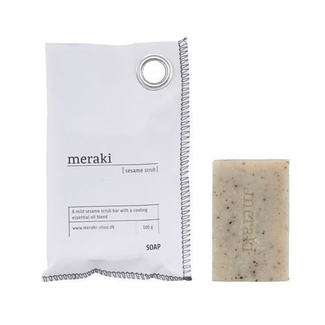 Meraki Käsisaippua Kiinteä Sesame Scrub