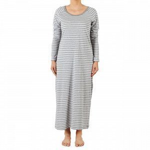 Navy Stories Stripe Nightgown Yöpaita Harmaa L