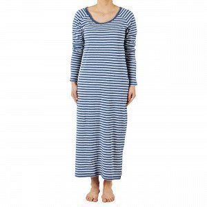 Navy Stories Stripe Nightgown Yöpaita Mariininsininen S