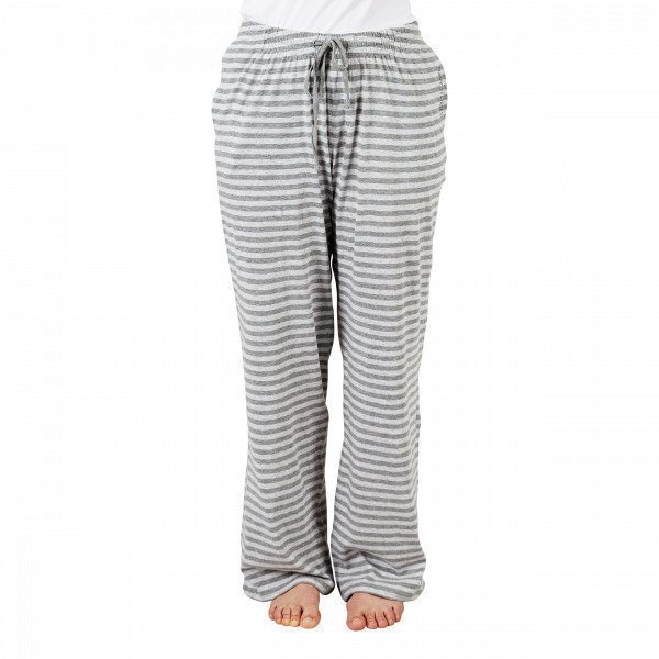 Navy Stories Stripe Pyjama Pants Pyjamahousut Harmaa L