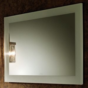 Peili valaistuksella 55W/IP 44 Villeroy & Boch La Belle A336 1350x750x67 mm