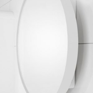 Peilikaappi Jenny Ø 60 cm metalli valkoinen/runko valkoinen