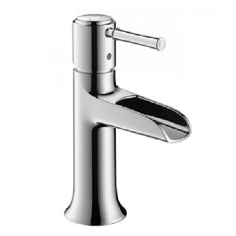 Pesuallashana vipupohjaventtiilillä Hansgrohe Talis Classic Natural korkeus 201 mm (14127000)