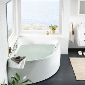 Poreamme Ocean 170 L Duo Comfort akryyli valkoinen