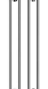 Pyyhekuivain Rej Design Vivo BT 40124 1180 x 400 mm kromi