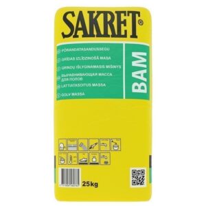 Sakret BAM Lattiatasoitusmassa25kg
