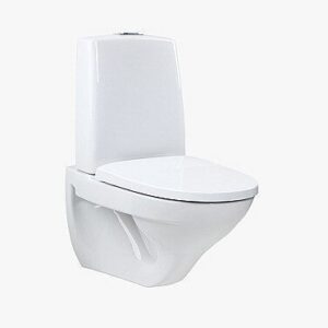 Seinä-WC IDO Seven D 34219 1-huuhtelu valkoinen pehmeä kansi