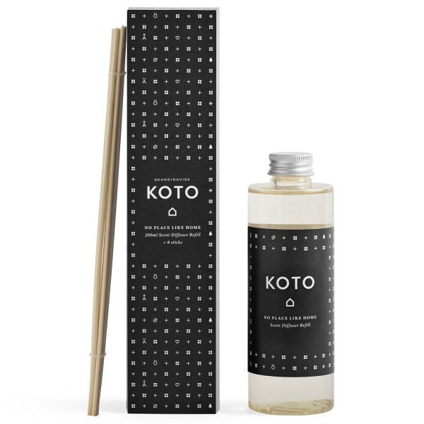 Skandinavisk Koto Refill Huonetuoksu Musta 200 Ml