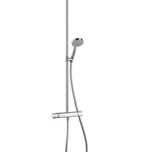 Suihkuhana Hansgrohe Raindance Showerpipe 240 Comfort Nordic termostaatti käsi- ja yläsuihkulla kromi (27235000)