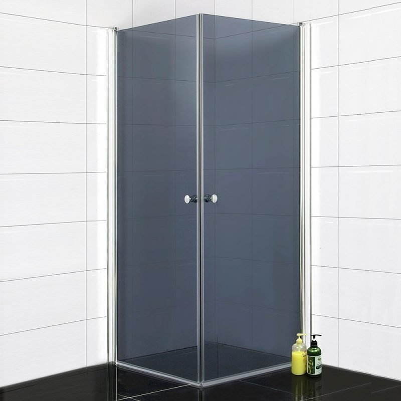 Suihkunurkka Bathlife 800 800x800 mm kulmikas tumma