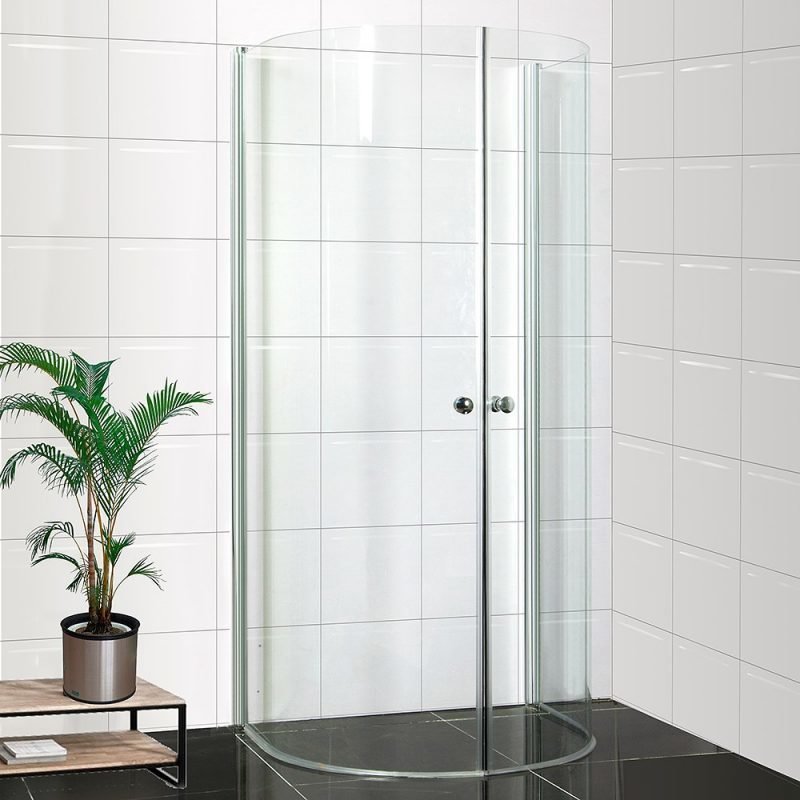 Suihkunurkka Bathlife Mitt 930x780 mm pyöristetty kirkas