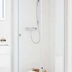 Suihkunurkka IDO Showerama 8-3 1000x1000 mm kiinteä lasi savu