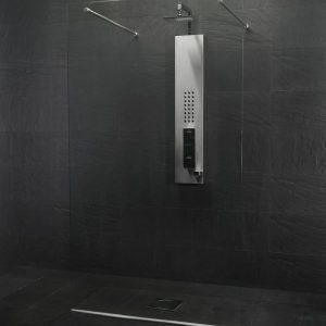 Suihkuseinä walk-in-shower Clear 1150x2000 mm kirkas lasi