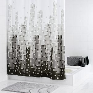 Suihkuverho Ridder Skyline 180x200 cm tekstiili