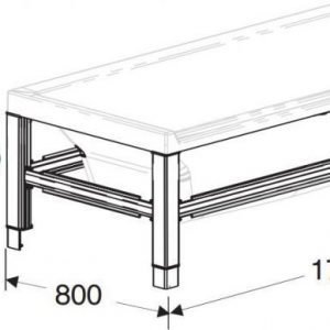 Tukikehikko IDO Seven D Image 1700 kylpyammeeseen valkoinen