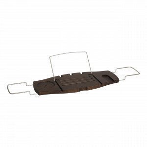 Umbra Aquala Bathtub Caddy Kylpyammeteline Saksanpähkinä 21x71 Cm