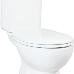 WC-istuin Creavit Corner soft-close -kannella kaksoishuuhtelu