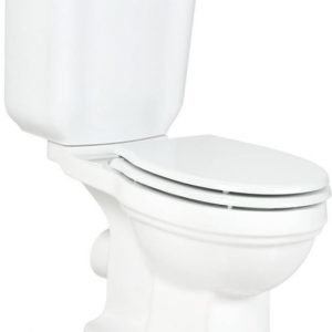 WC-istuin Creavit Klasik Retro soft-close -kannella kaksoishuuhtelu P-lukko