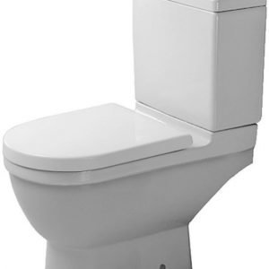 WC-istuin Duravit Starck 3 alaosa P/Q Liitäntä ilman kantta 390x655 mm
