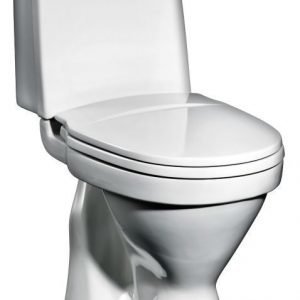 WC-istuin Gustavsberg Nordic 2350 P-Piilolukko 3/6 L valkoinen