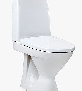 WC-istuin IDO Seven D 34218 1-huuhtelu valkoinen pehmeä kansi